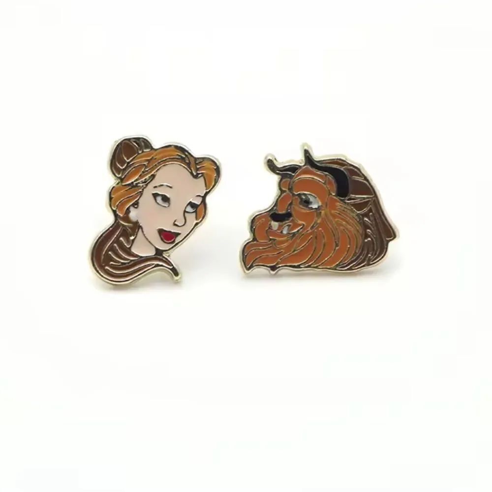 Beauty & the Beast Stud Earrings Jewelry